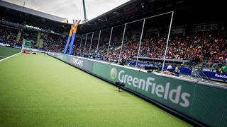 GF TX at the world cup hockey field