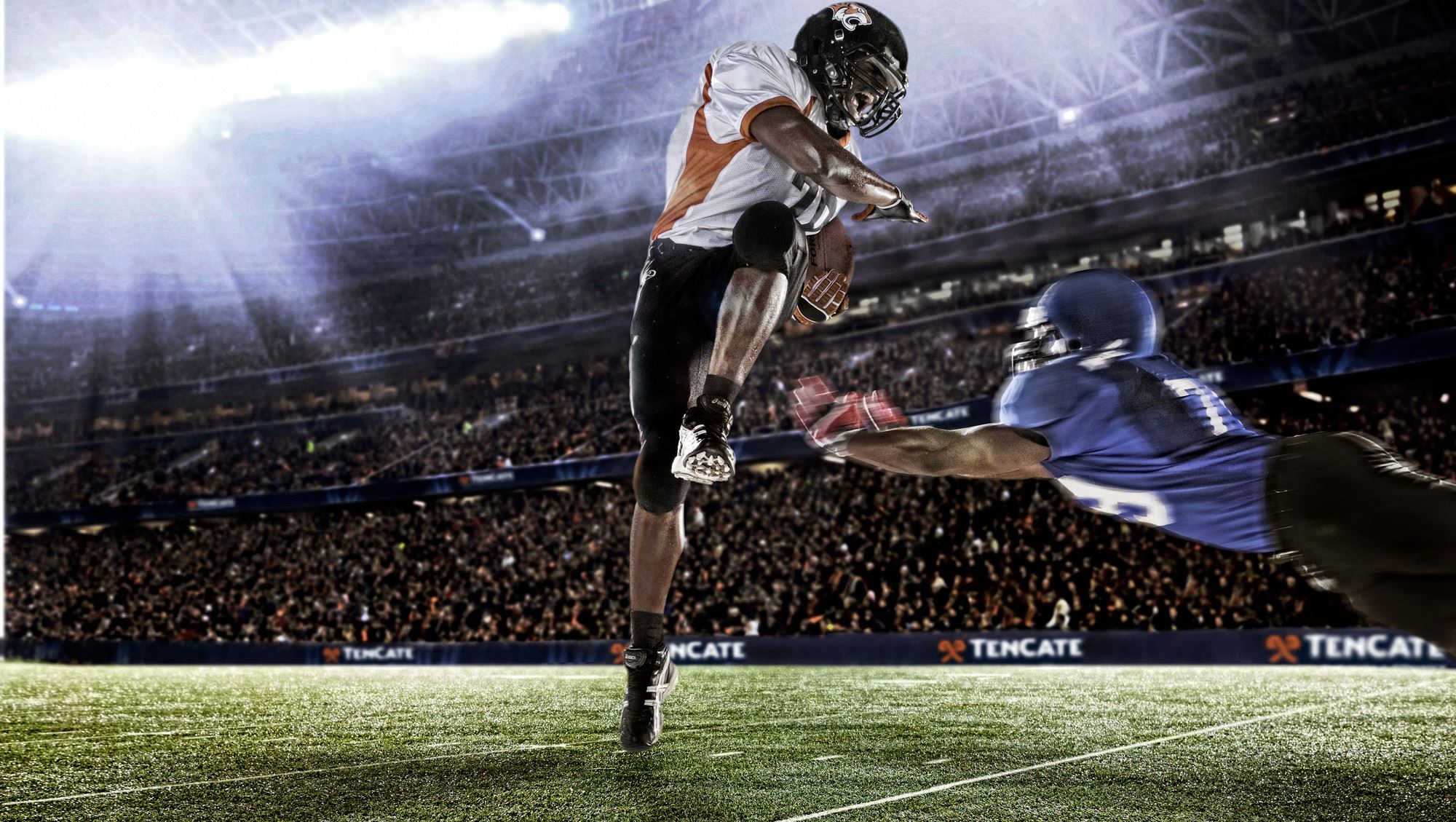 American sports pitch